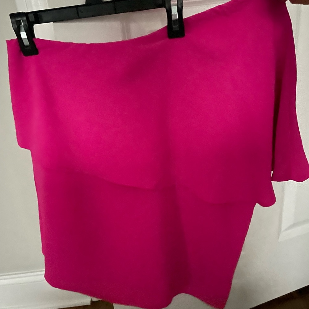 JODIFL Pink Off-Shoulder Top